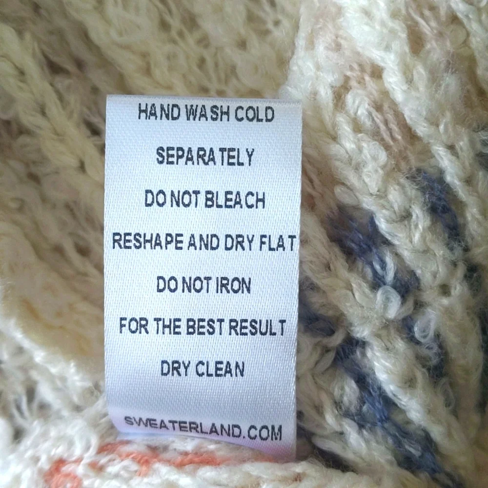 ✨4X HP✨ Oversized Boyfriend Striped Open Cardigan - M/L - Picture 15 of 15